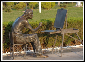 小區(qū)人物雕塑