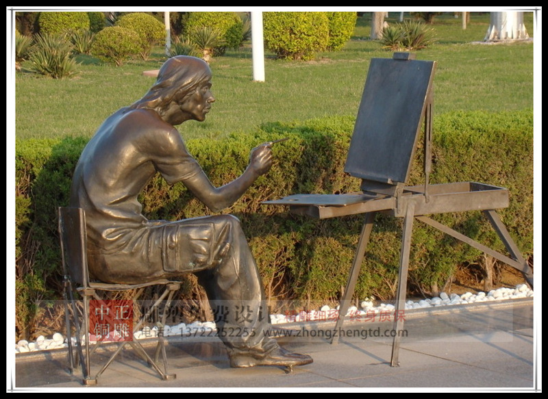 小區(qū)人物雕塑