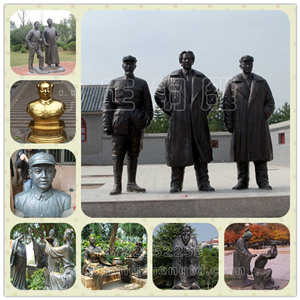 銅名人雕塑