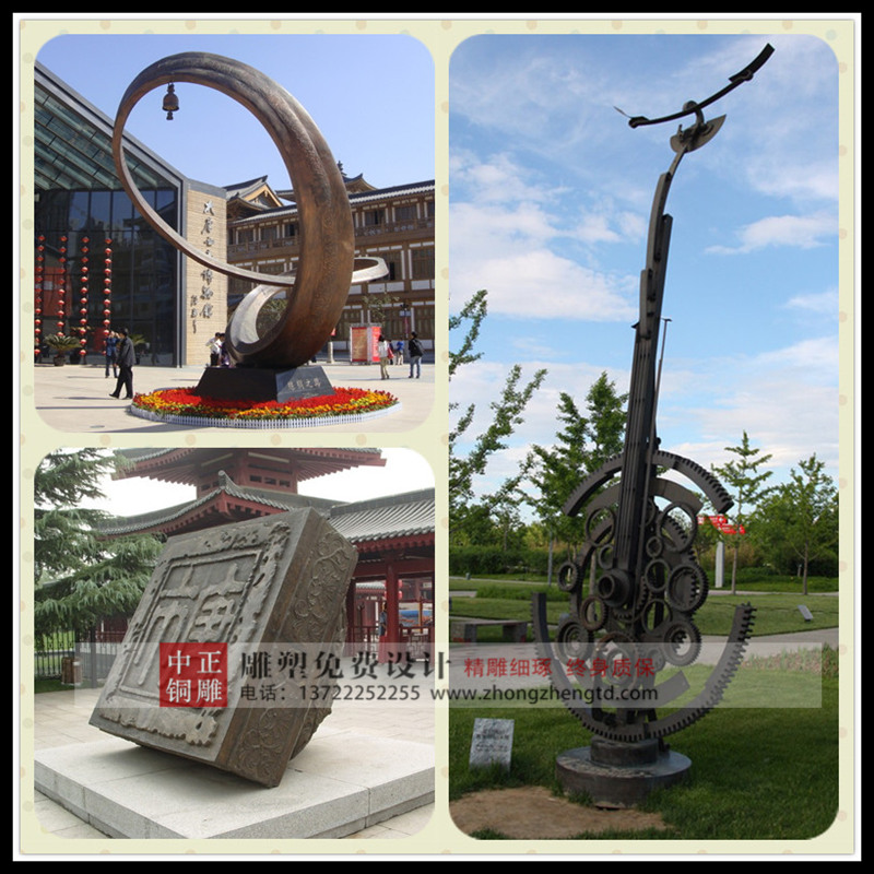 商業(yè)街銅雕