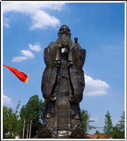 3米廣場孔子銅像