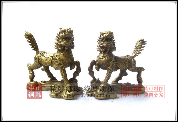 銅麒麟擺件價(jià)格