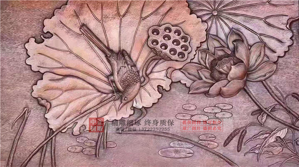 定制紫銅浮雕