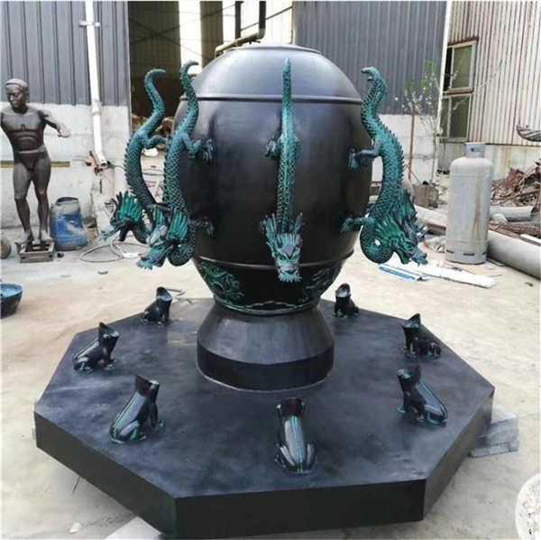 室外地動(dòng)儀雕塑