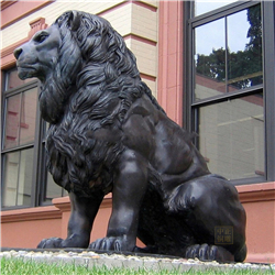 鎮(zhèn)宅銅獅子