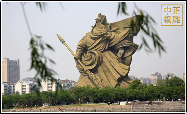 大型室外關(guān)公銅像