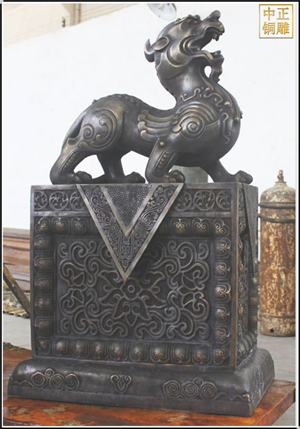 大型銅貔貅制作