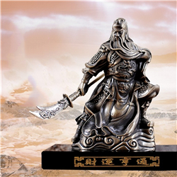 創(chuàng)意銅關公擺件