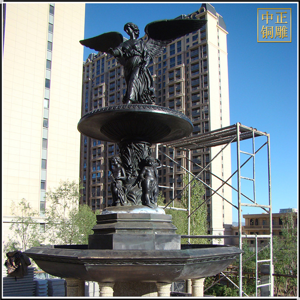 小區(qū)廣場銅雕塑