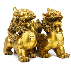 大號(hào)銅貔貅一對(duì)