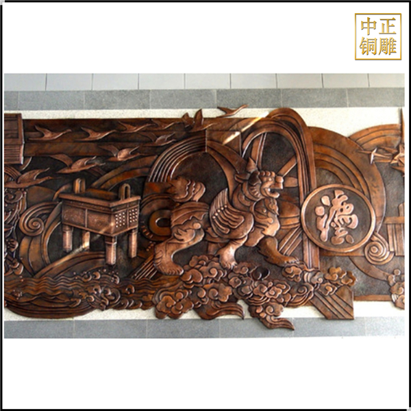 檢察院銅浮雕壁畫