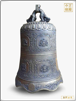 大型銅鐘擺件