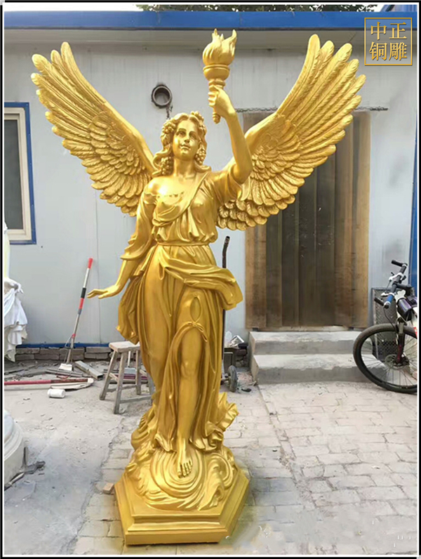 西方光明女神花園廣場(chǎng)擺件