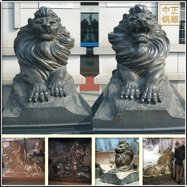 廠家批發(fā)銅獅子