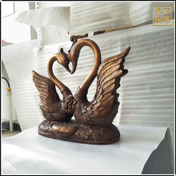 室內銅天鵝擺件