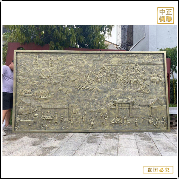 加工鍛銅浮雕雕塑