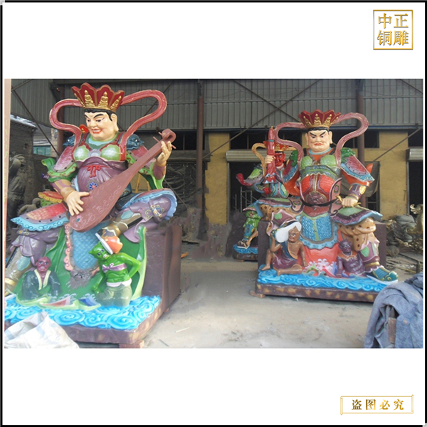 1米四大天王銅像廠