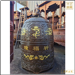 各種銅鐘雕塑來(lái)圖制作