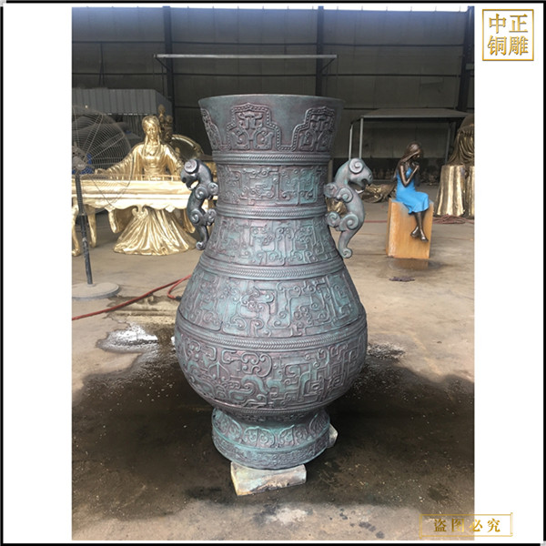 銅花瓶雕塑鑄造