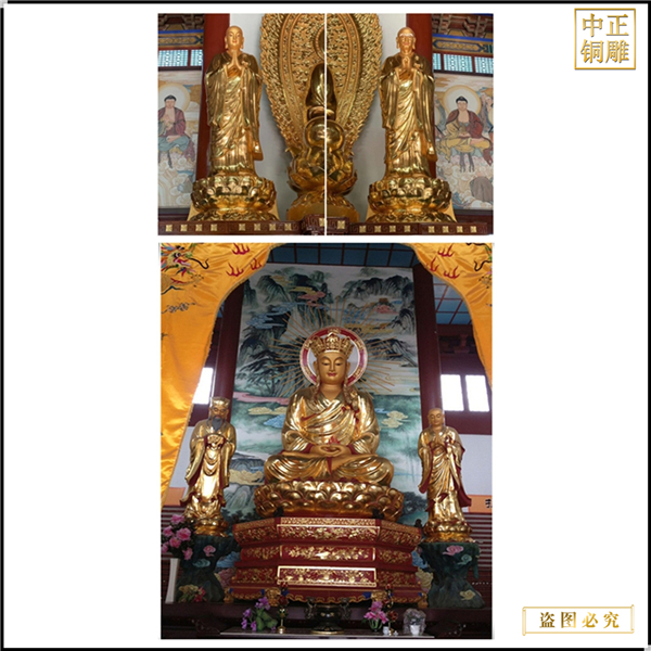 地藏王菩薩銅雕圖片