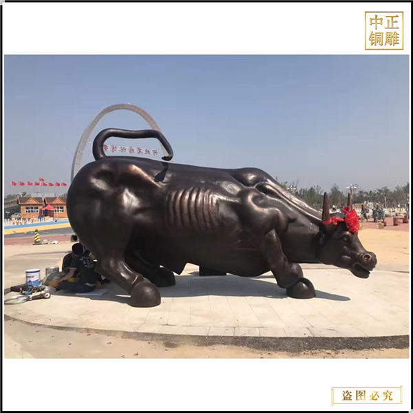 1.5米華爾街銅牛雕塑生產(chǎn)廠