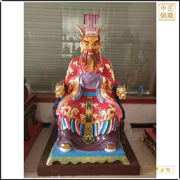 室內(nèi)小型龍王雕塑