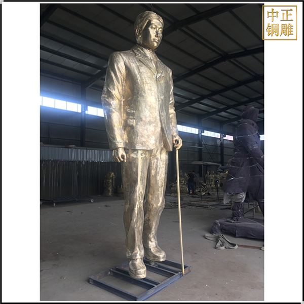 5純銅熊希齡人物銅雕塑鑄造.jpg