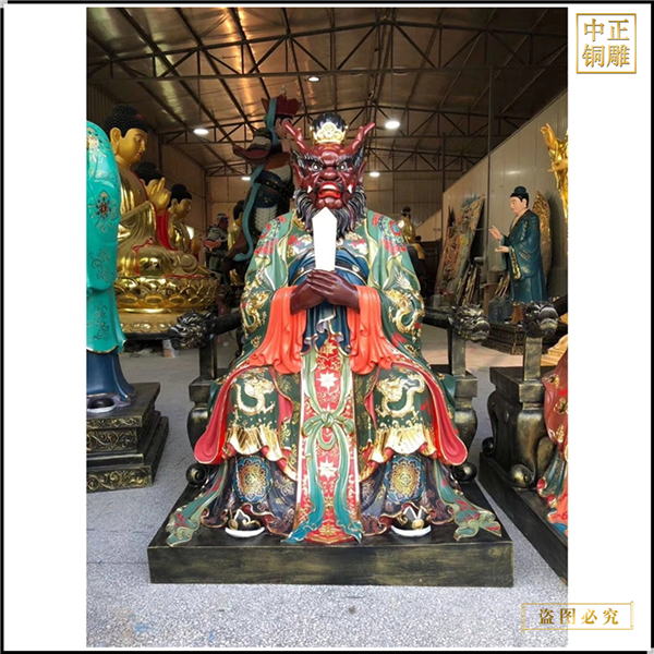 制作龍王神像銅雕塑