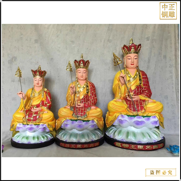 純銅地藏王佛像定制