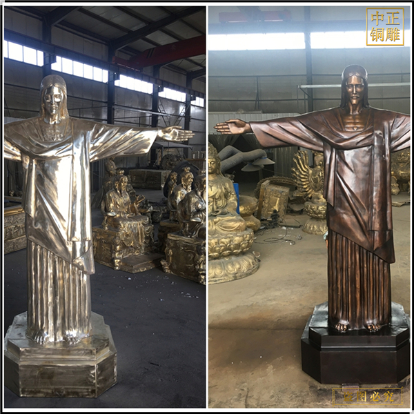 鑄銅西方人物雕塑