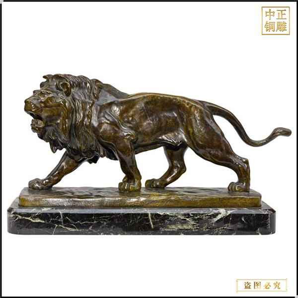 批發(fā)定制銅雕獅子雕塑