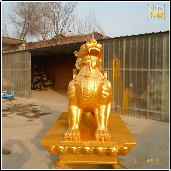 室外大型銅貔貅雕塑價(jià)格