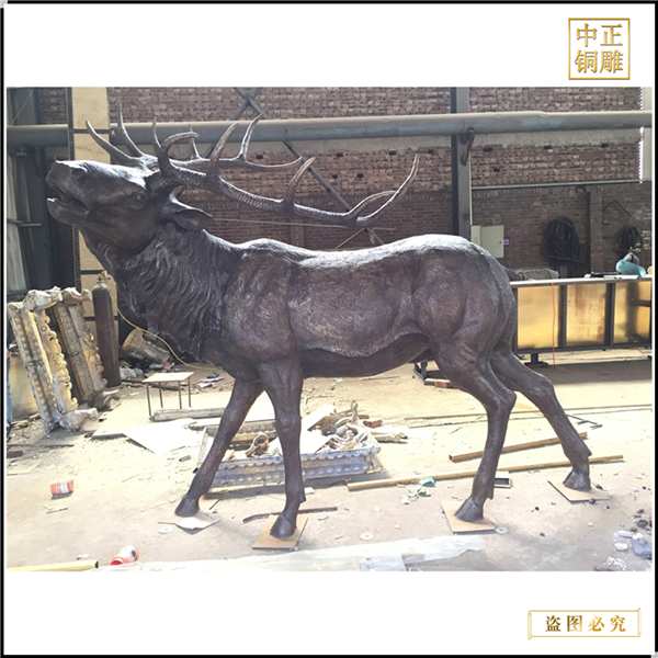 批發(fā)銅羊擺件雕塑