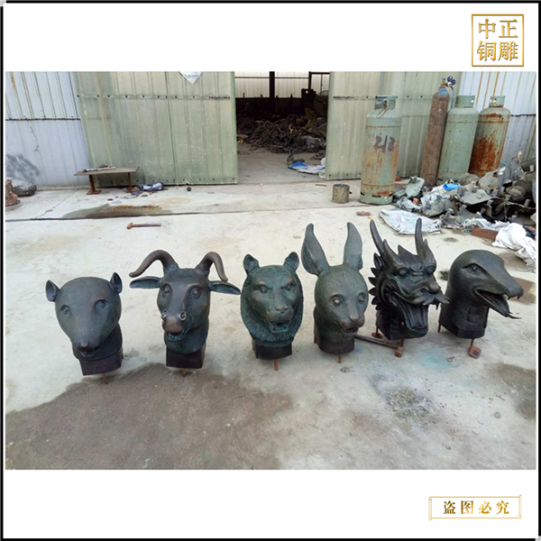 純銅十二生肖雕塑價(jià)格