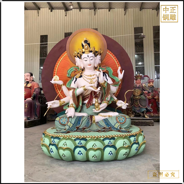 金剛薩埵銅像制作