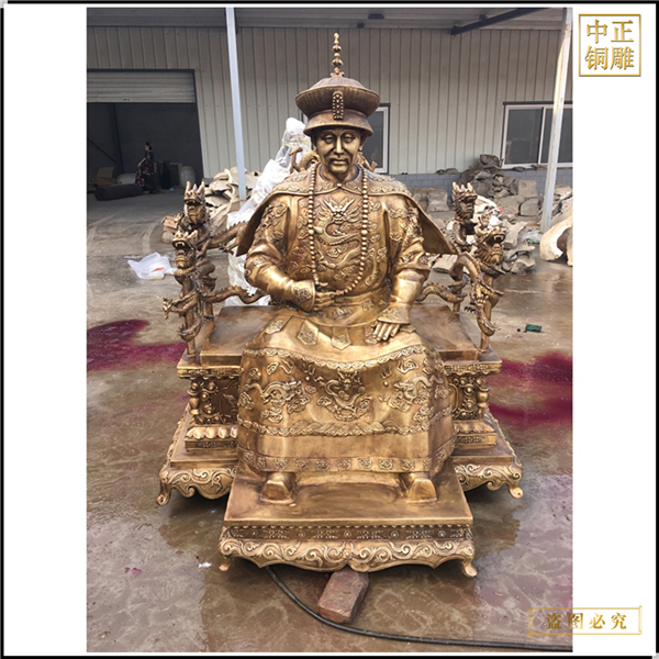 貼金雍正銅雕鑄造廠(chǎng)