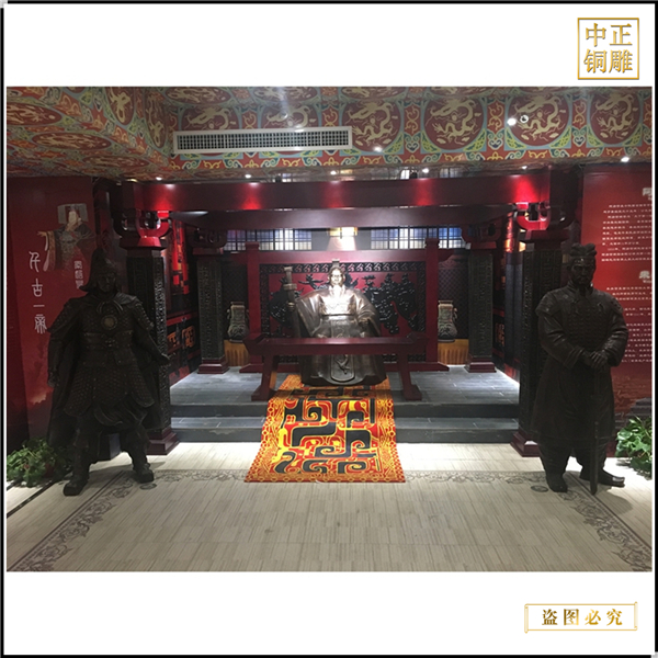 景區(qū)古代人物雕塑鑄造