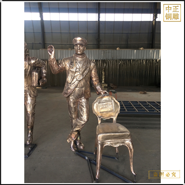 吹拉彈唱人物雕塑鑄造