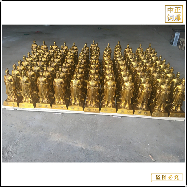古代商圣人物銅雕塑鑄造