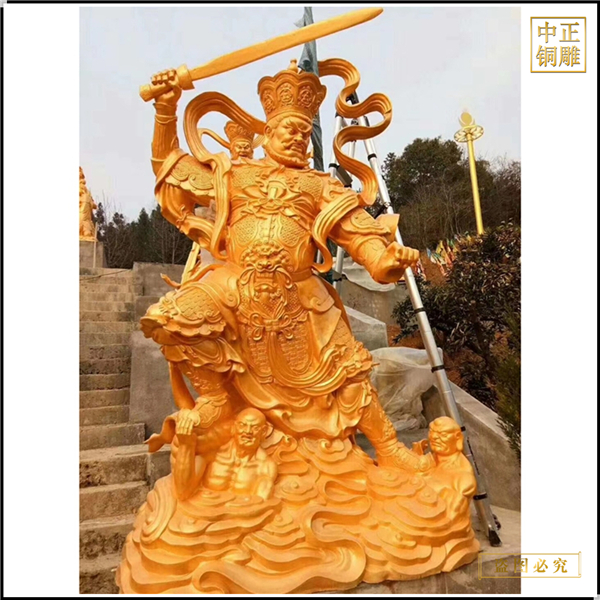 批發(fā)極彩四大天王佛像