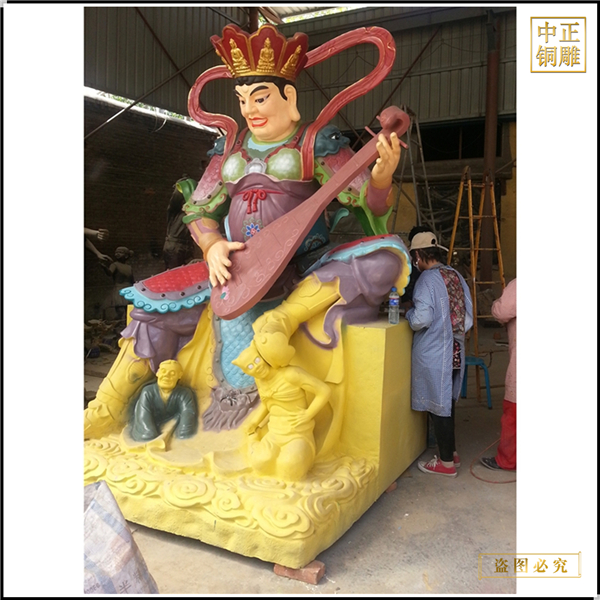 寺廟風(fēng)水鑄銅四大天王佛像