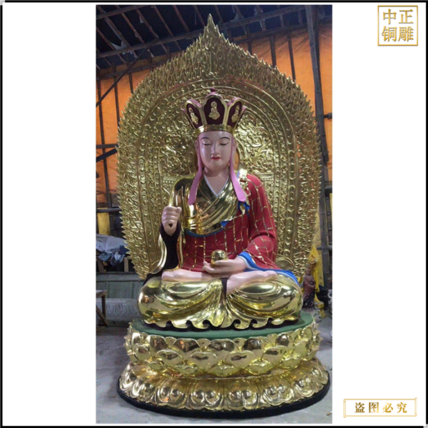 銷售現(xiàn)貨地藏王銅佛像