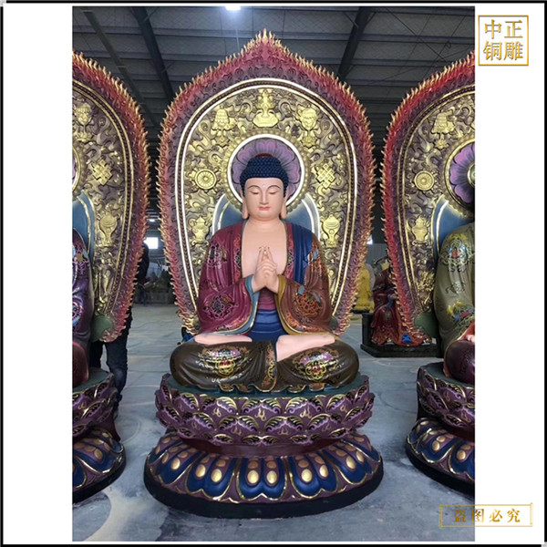 鎏金鑄銅釋迦牟尼佛像價格