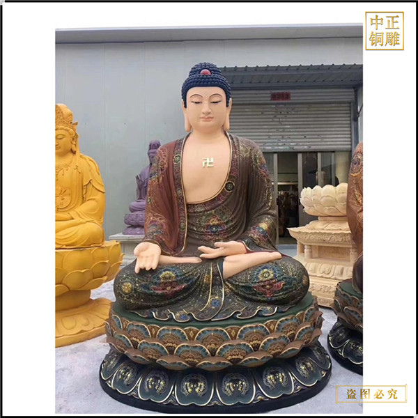 寺廟釋迦牟尼銅像定制