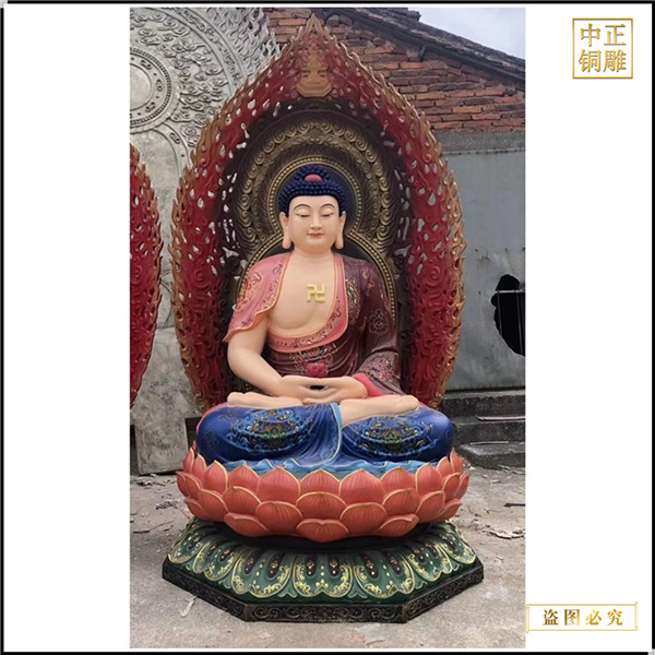 批發(fā)釋迦牟尼佛銅像