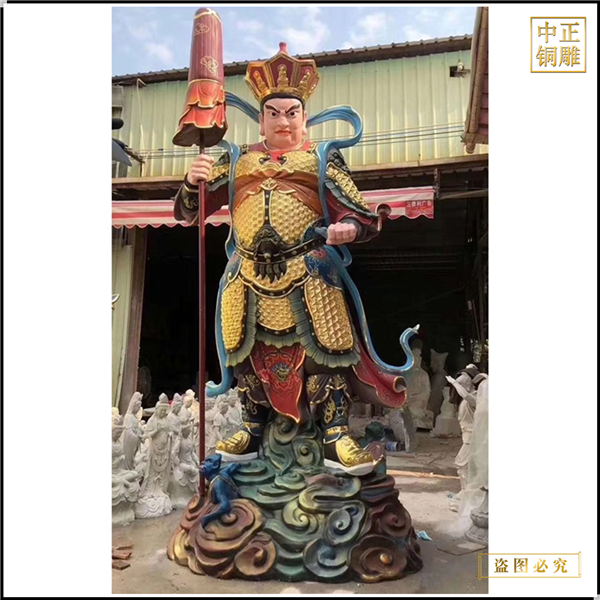 大型四大天王銅佛像鑄造