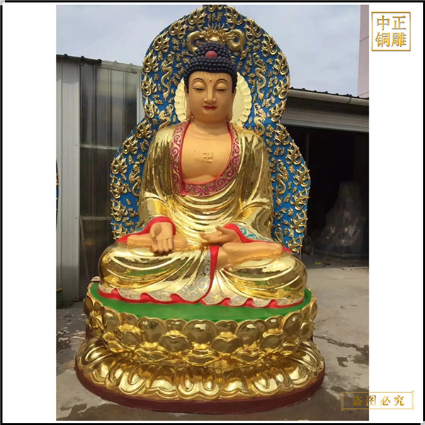 標(biāo)準(zhǔn)釋迦牟尼佛銅像