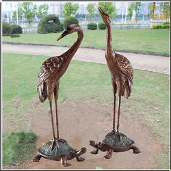 踩龜仙鶴雕塑鑄造廠(chǎng)